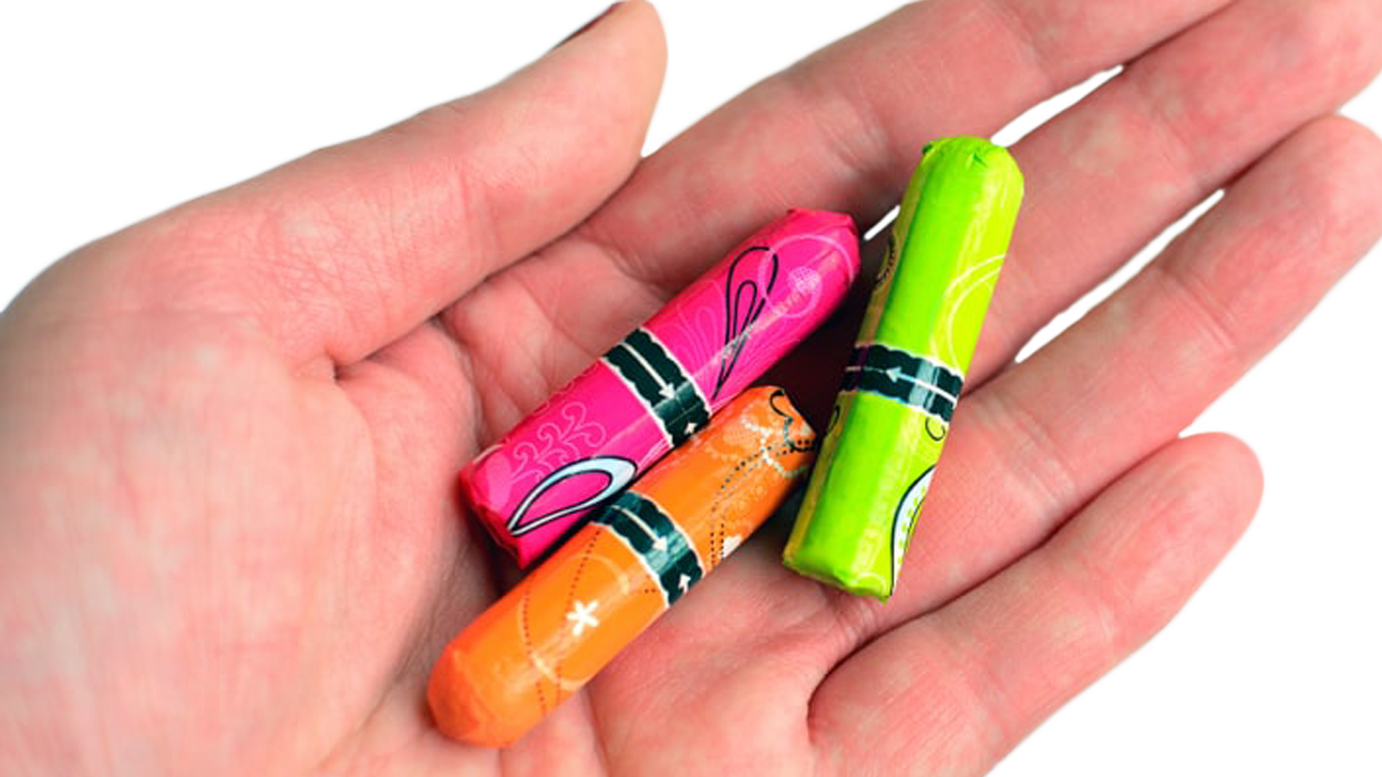 יד מחזיקה טמפונים